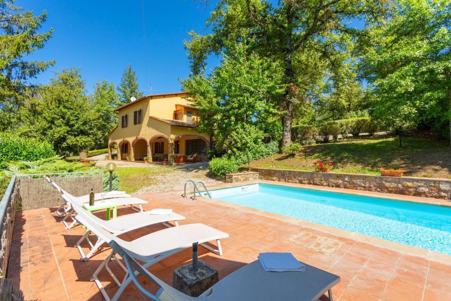 סיינה Villa Casa Al Sole מראה חיצוני תמונה