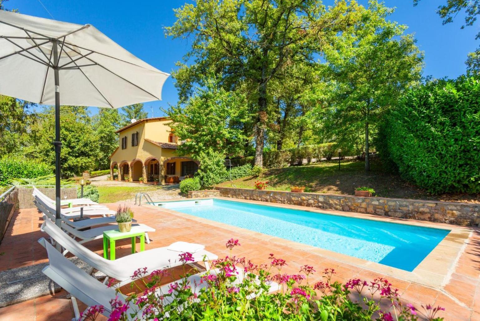 סיינה Villa Casa Al Sole מראה חיצוני תמונה